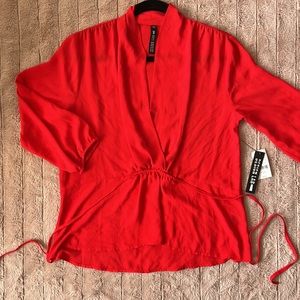 🆕 Design Lab red blouse - size medium